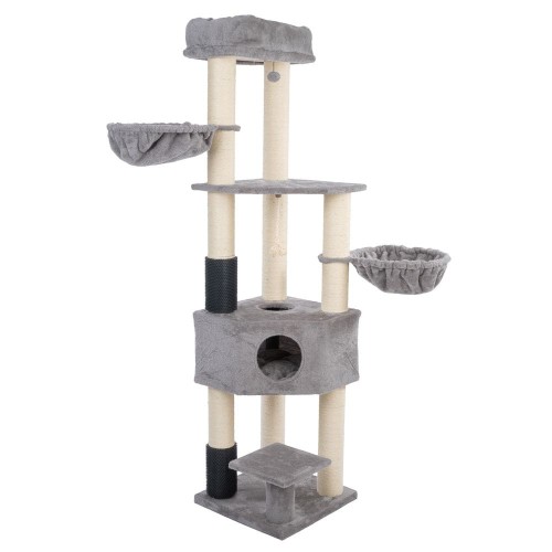 drapak-dla-kota-zooplus-basics-xxl-szary-1