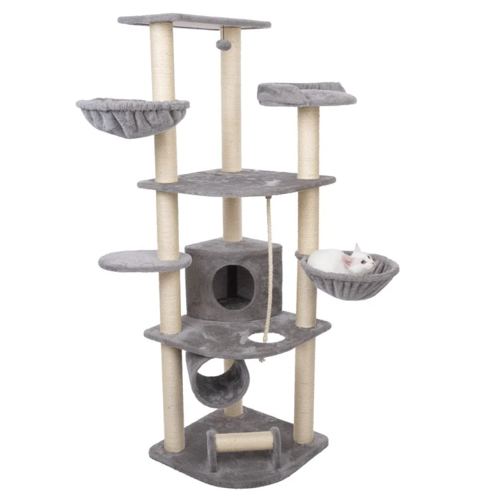 drapak-dla-kota-zooplus-basics-xl-szary-2