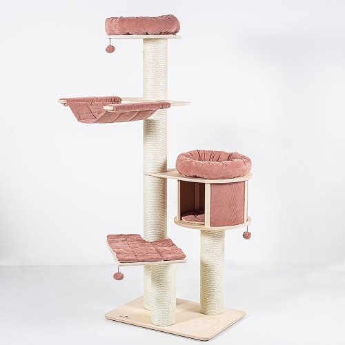 drapak-dla-kota-natural-paradise-magnolia-xl-limitowana-edycja-brudny-roz-3