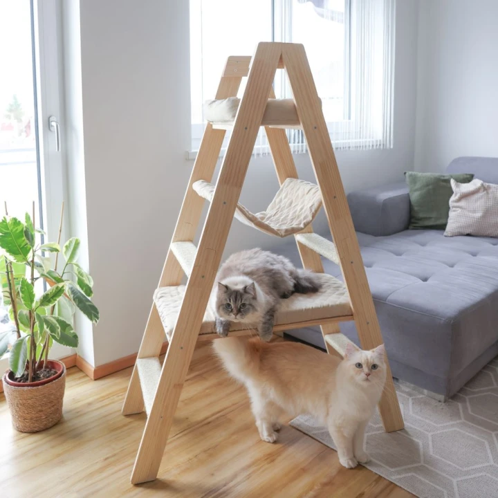 drapak-dla-kota-kerbl-pet-ladder-bezowy-1