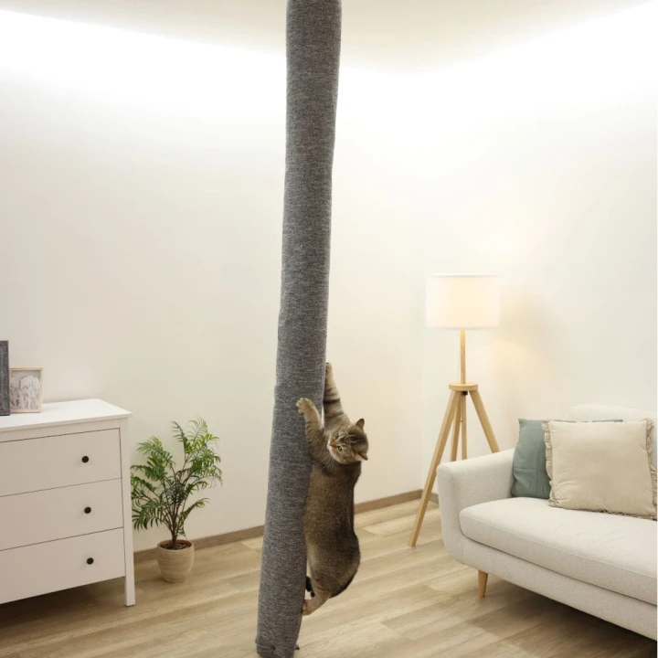 drapak-dla-kota-kerbl-pet-worek-do-wspinaczki-carpet-kotow-szary-3