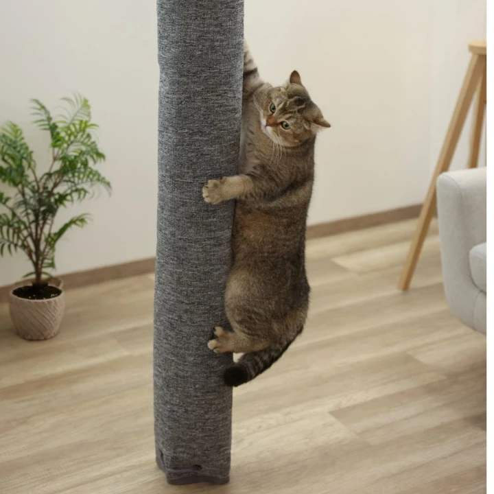 drapak-dla-kota-kerbl-pet-worek-do-wspinaczki-carpet-kotow-szary-4