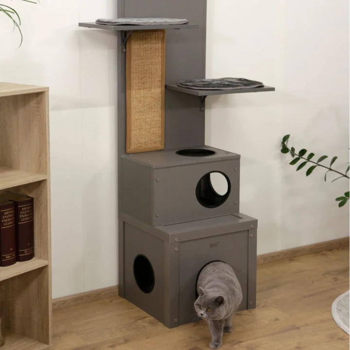 domek-dla-kota-kerbl-pet-eco-do-zabawy-alex-szary-2