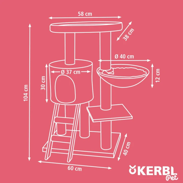 drapak-dla-kota-kerbl-pet-banana-leaf-waxy-bezowy-6