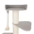 Grube słupki sizalowe o średnicy 19 cm w drapaku dla kota Modern Living