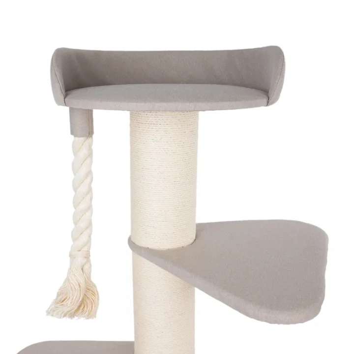 Grube słupki sizalowe o średnicy 19 cm w drapaku dla kota Modern Living