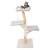 Drapak dla kota z naturalnego drewna Modern Living Brixen 130cm kremowy